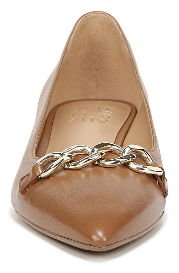 Naturalizer Becca Flat - English Tea Brown Leather