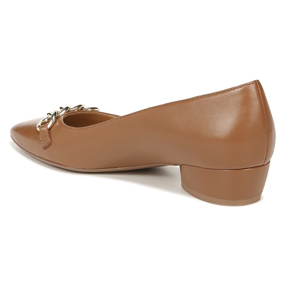 Naturalizer Becca Flat - English Tea Brown Leather