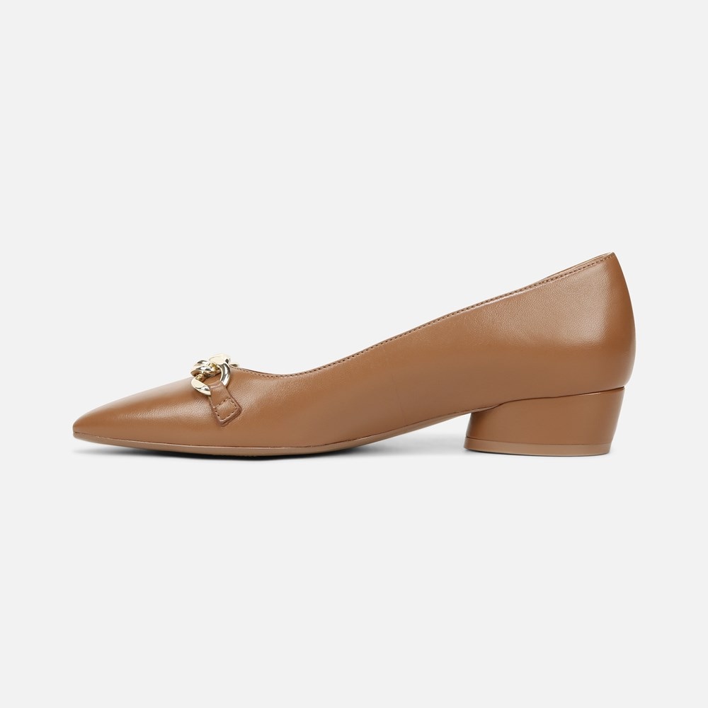 Naturalizer Becca Flat - English Tea Brown Leather