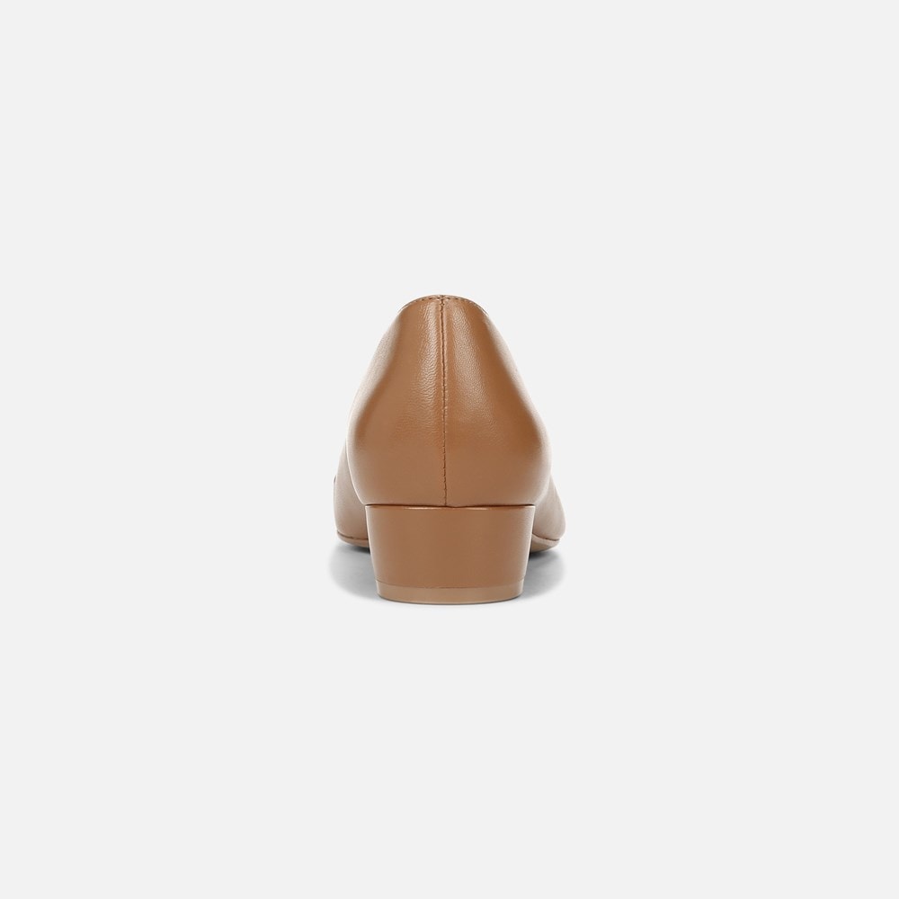 Naturalizer Becca Flat - English Tea Brown Leather