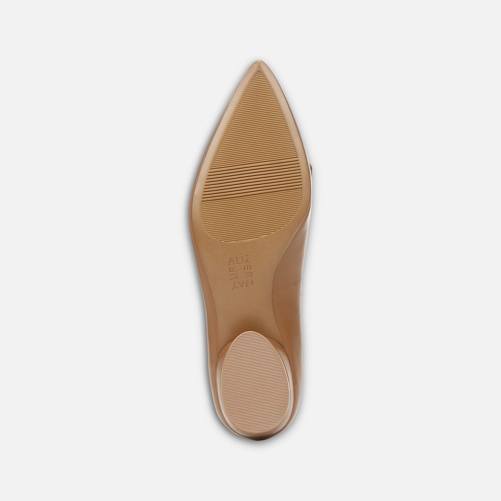 Naturalizer Becca Flat - English Tea Brown Leather