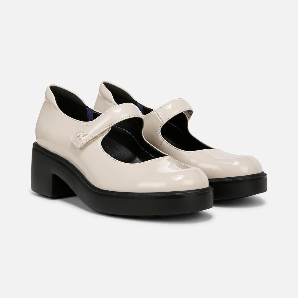 Naturalizer Amanda Mary Jane - Porcelain Patent Faux Leather