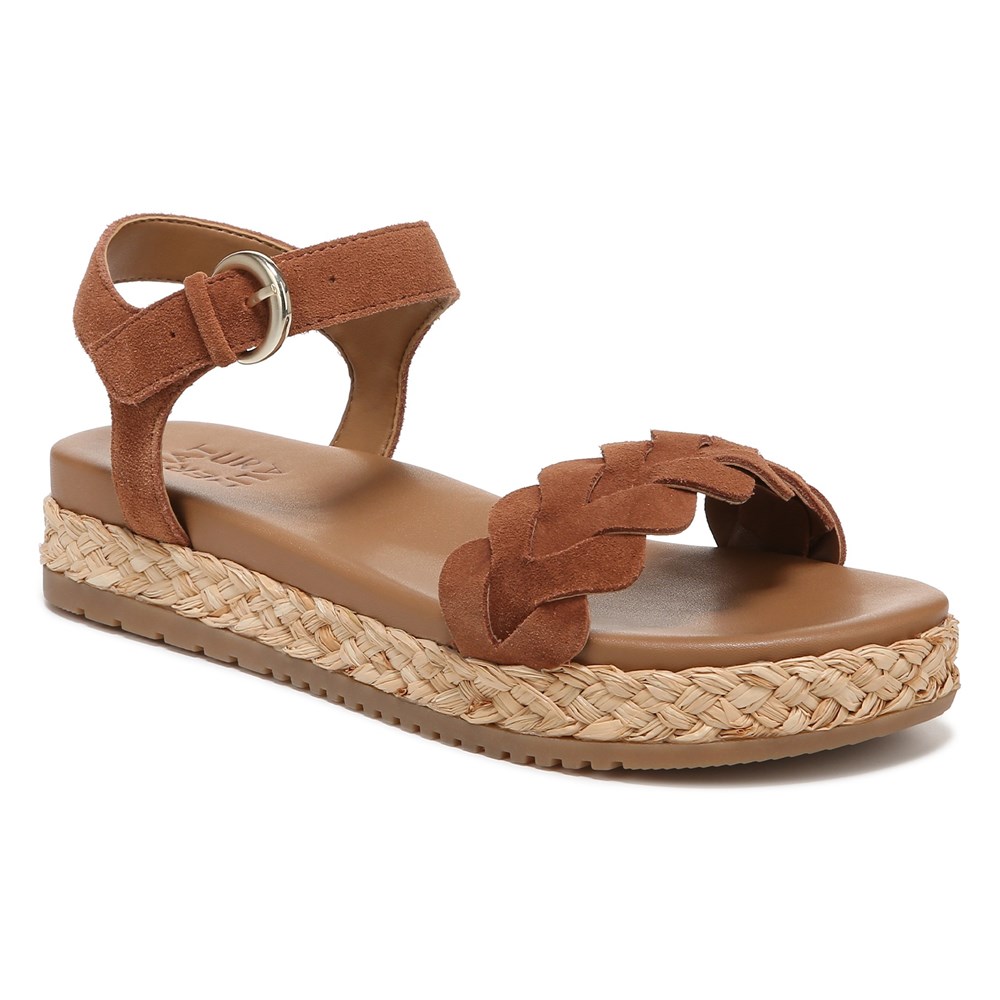 Naturalizer Neila Sandal - English Tea Brown Leather