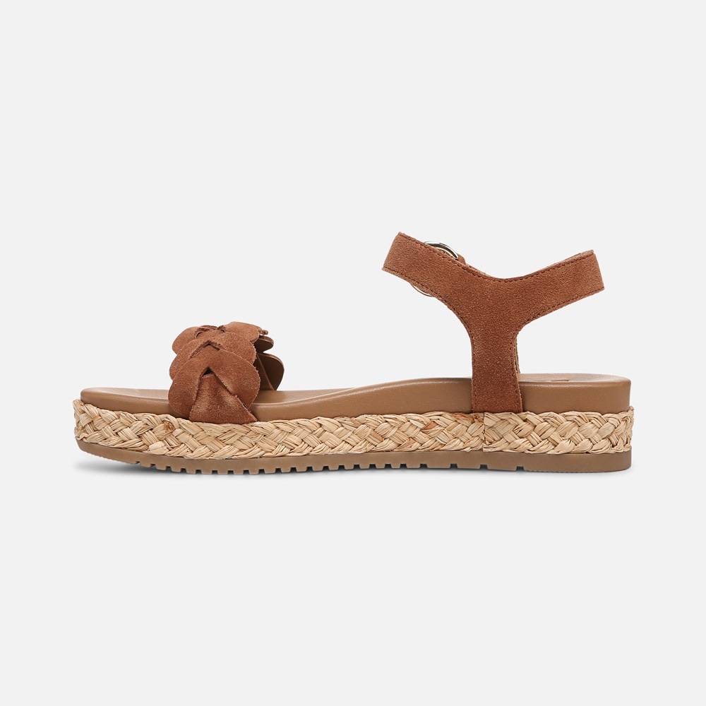 Naturalizer Neila Sandal - English Tea Brown Leather