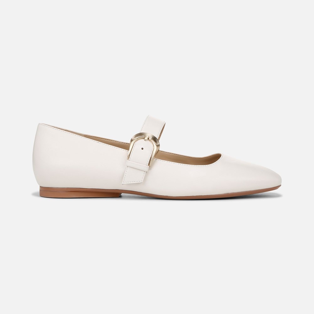Naturalizer 27 EDIT Carter Mary Jane - Warm White Leather