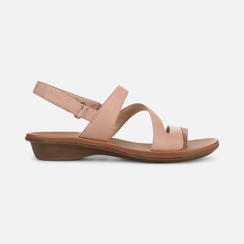 Naturalizer Soul Shakina Sandal - Mauve Pink Faux Leather