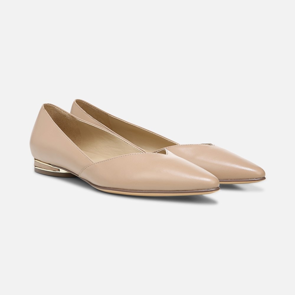 Naturalizer Havana Flat - Barely Nude Leather