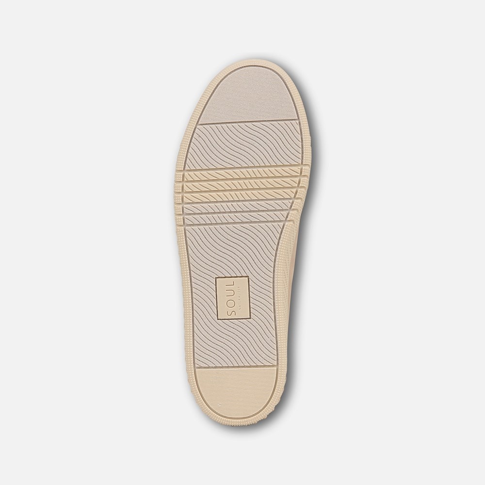 Naturalizer SOUL Neela Slip On - Warm Taupe Beige Synthetic