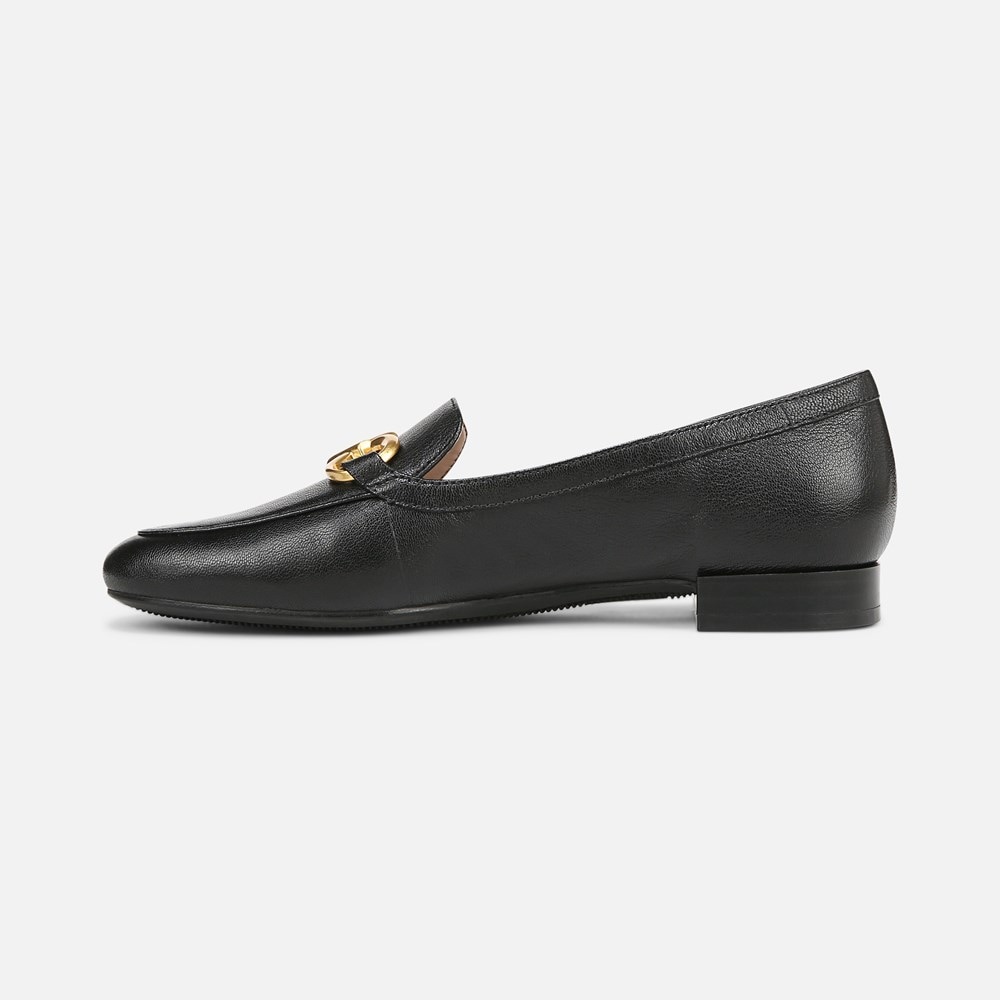 Naturalizer Jovie Bit Loafer - Black Leather