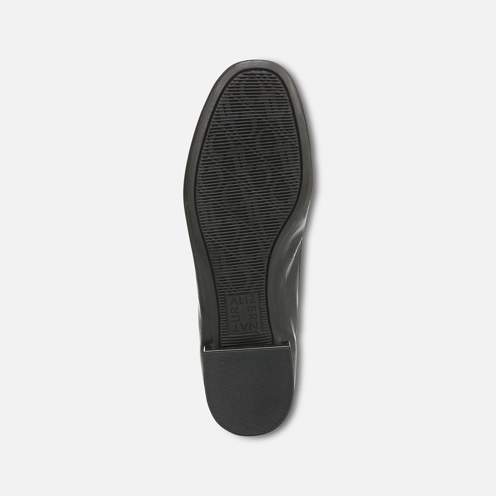 Naturalizer Jovie Bit Loafer - Black Leather