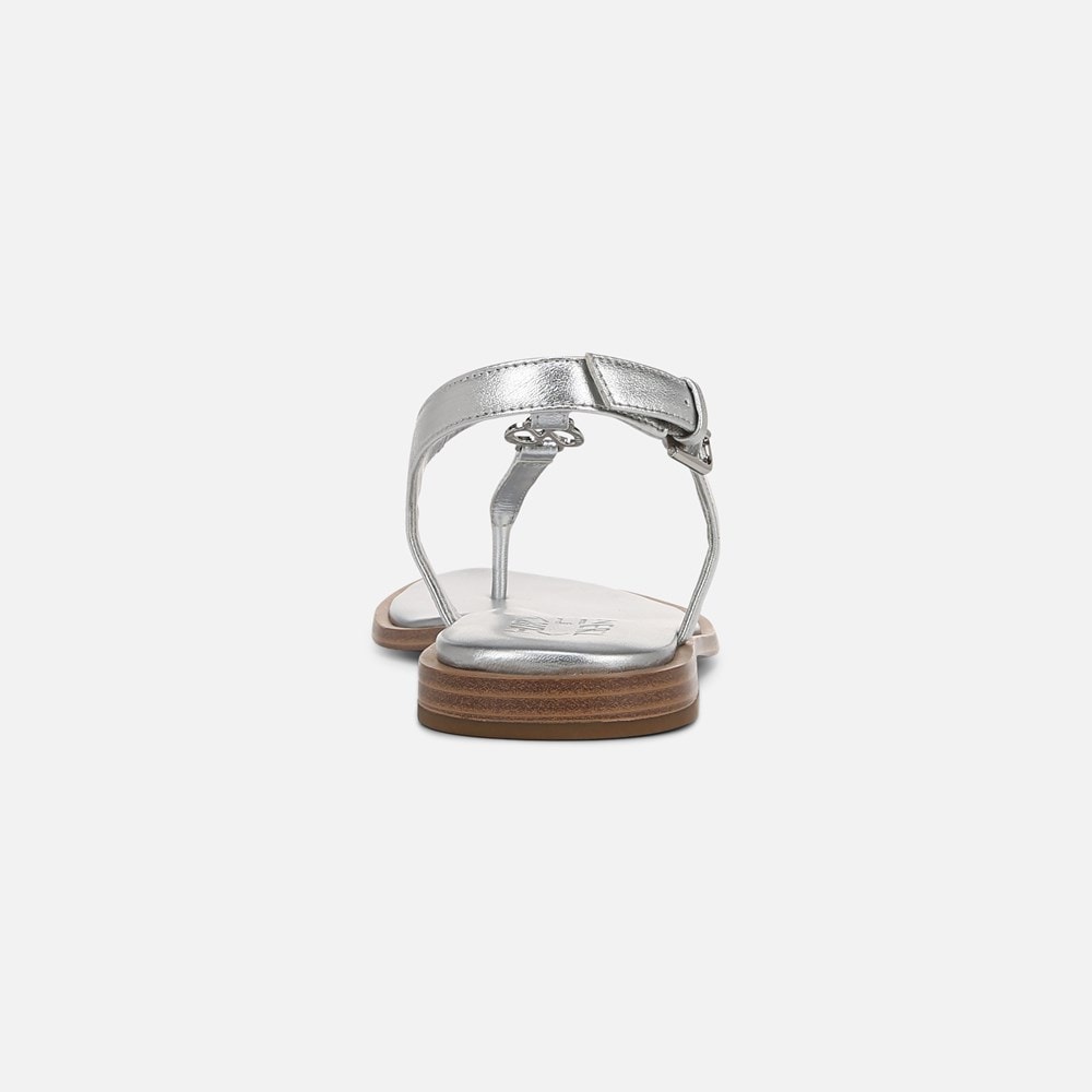 Naturalizer Lizzi Sandal - Silver Faux Leather