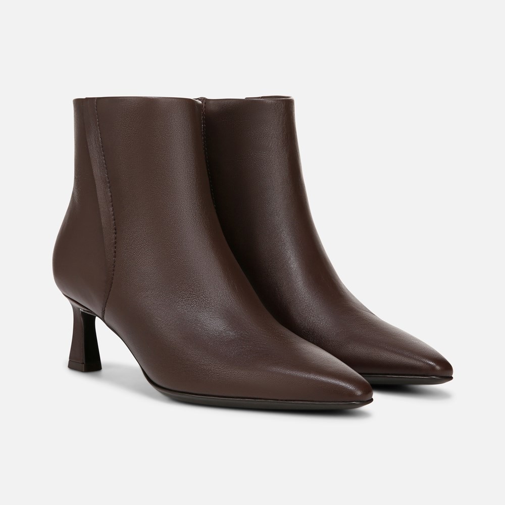Naturalizer Deesha Bootie - Chocolate Bar Leather