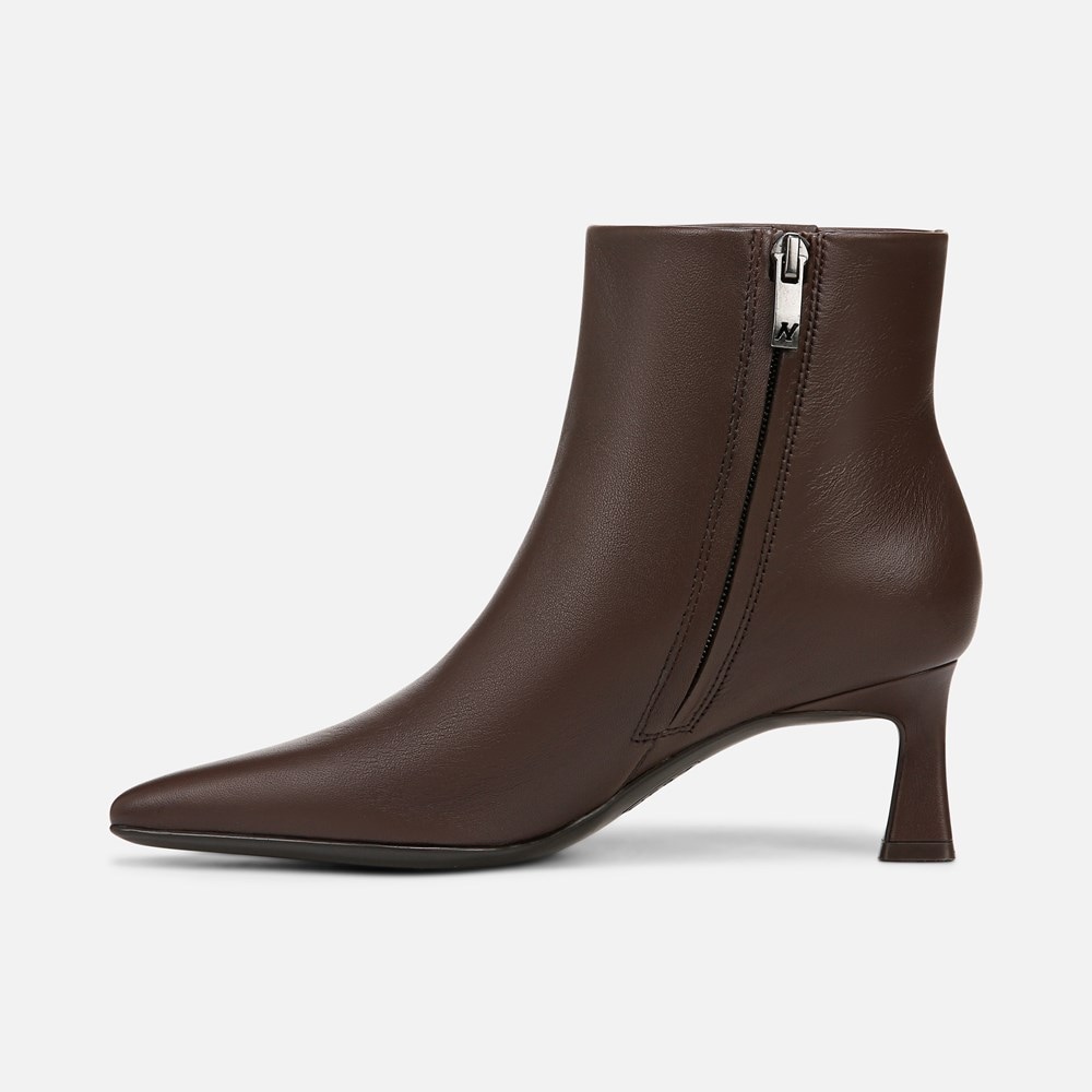 Naturalizer Deesha Bootie - Chocolate Bar Leather