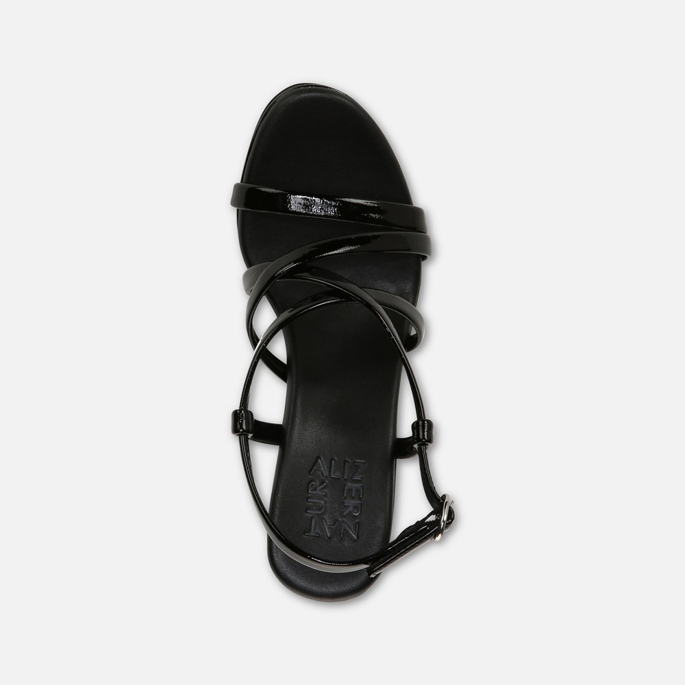 Naturalizer Luisa Dress Sandal - Black Patent Leather