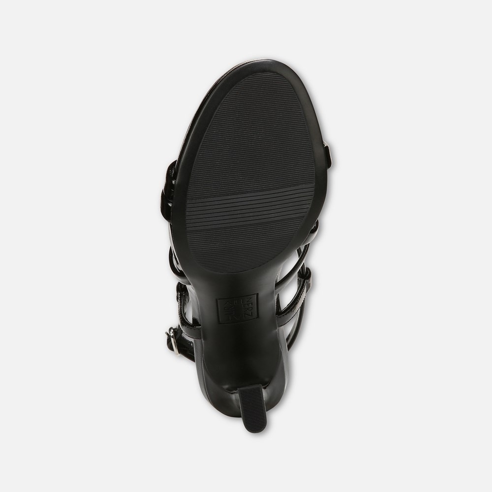 Naturalizer Luisa Dress Sandal - Black Patent Leather