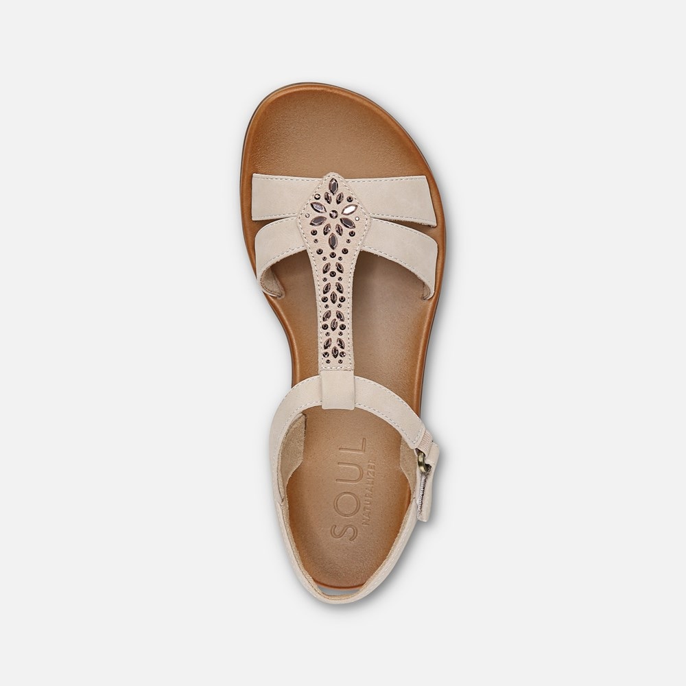 Naturalizer Soul Summer Sandal - Porcelain Synthetic