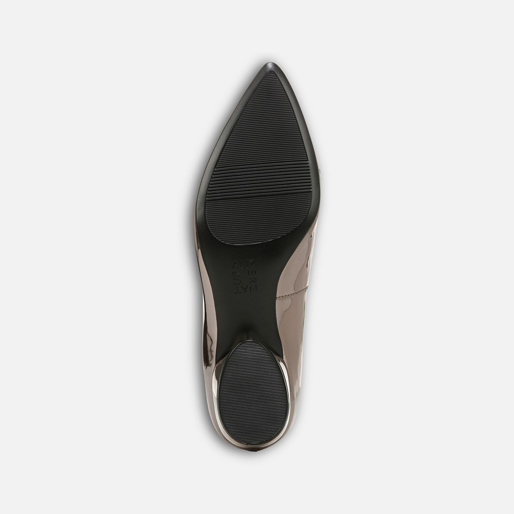Naturalizer Becca Flat - Pewter Faux Leather
