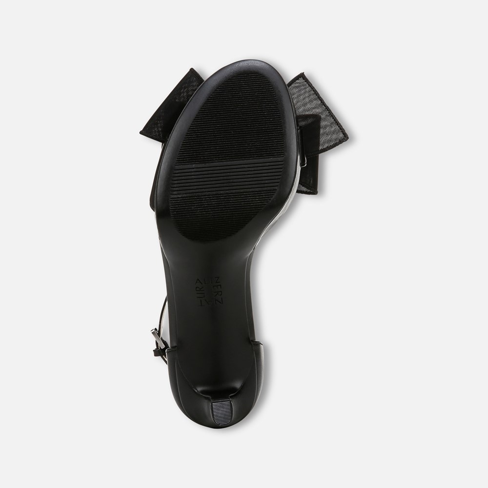 Naturalizer Always Dress Sandal - Black Faux Leather