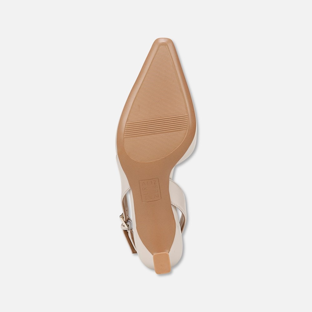 Naturalizer Dalary Slingback Pump - Satin Pearl Leather