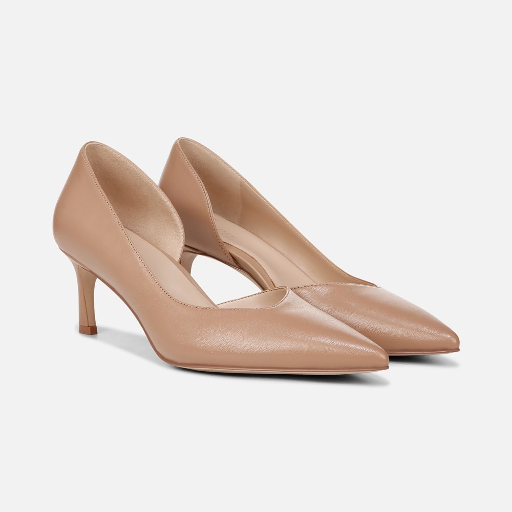 Naturalizer 27 Edit Faith Pump - Taupe Leather