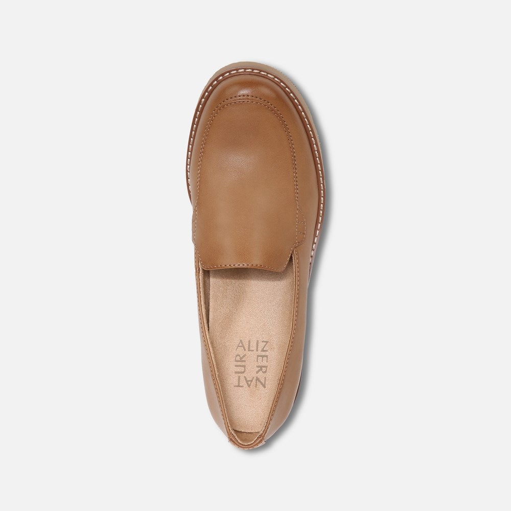 Naturalizer Cabaret Loafer - English Tea Brown Synthetic