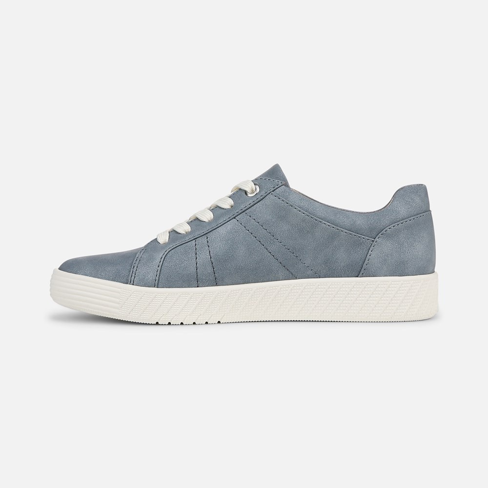 Naturalizer SOUL Neela Sneaker - Mid Blue Faux Leather
