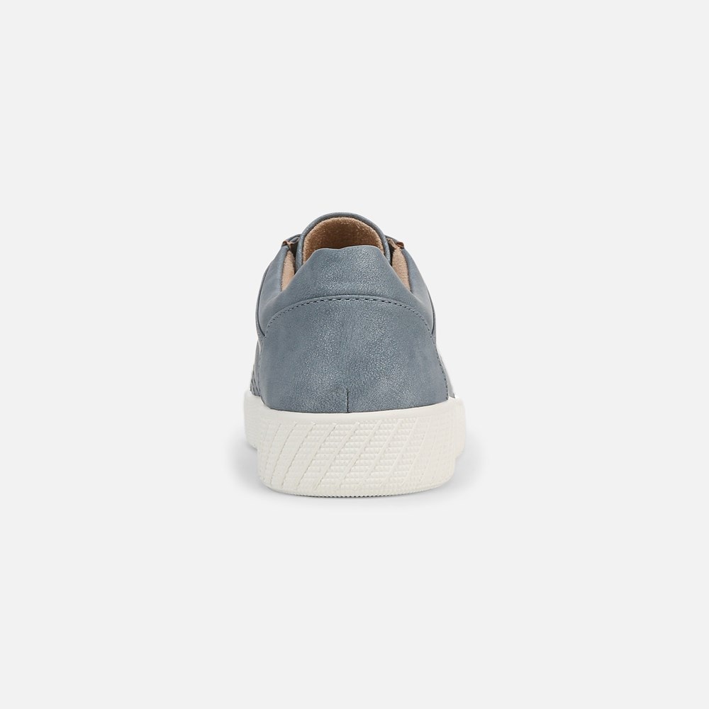 Naturalizer SOUL Neela Sneaker - Mid Blue Faux Leather