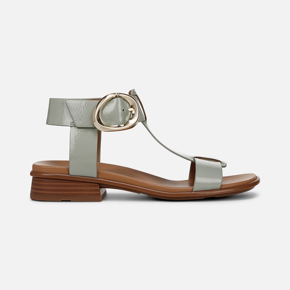 Naturalizer Brandy Sandal - Pistachio Green Faux Leather