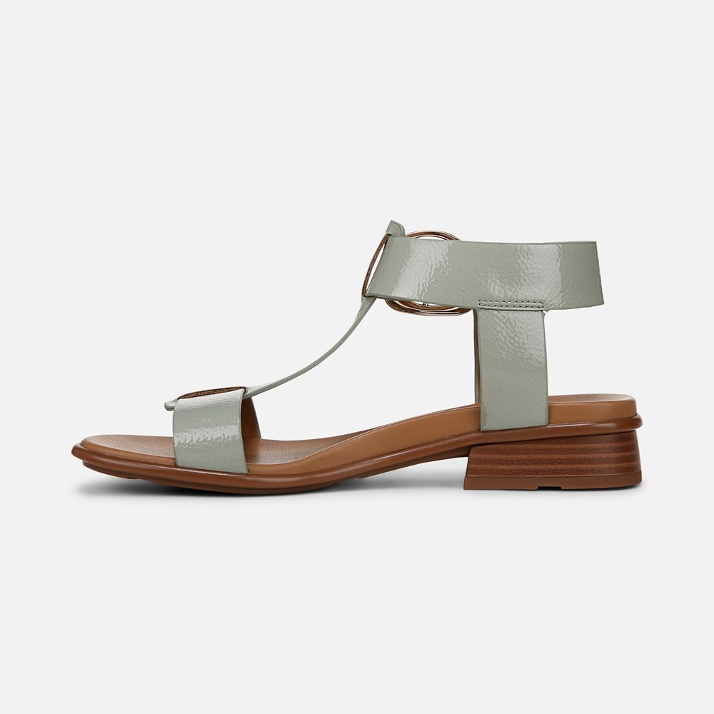 Naturalizer Brandy Sandal - Pistachio Green Faux Leather