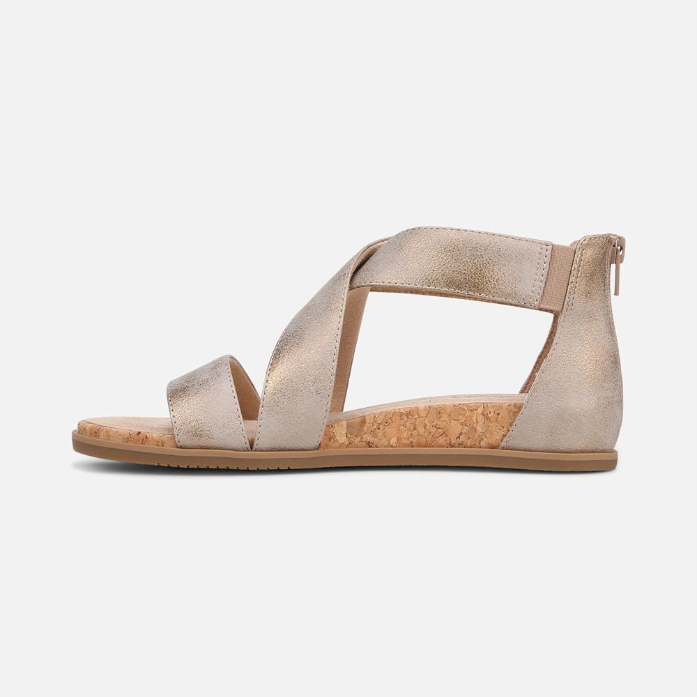 Naturalizer SOUL Cindi Sandal - Gold Metallic Faux Leather