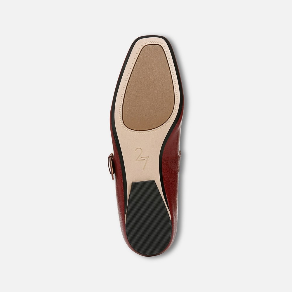 Naturalizer 27 EDIT Carter Mary Jane - Cranberry Leather