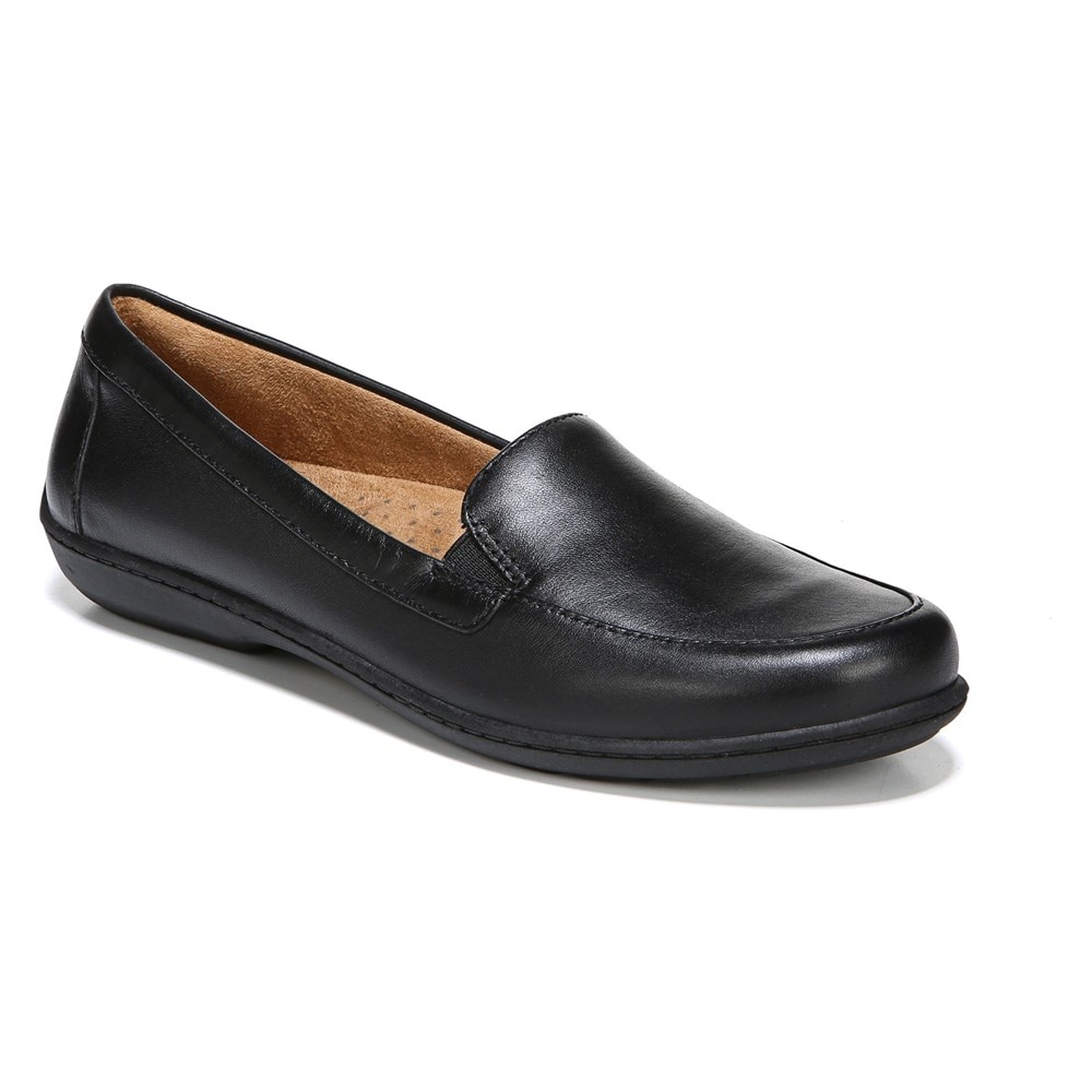 Naturalizer SOUL Kacy Flat - Black Leather