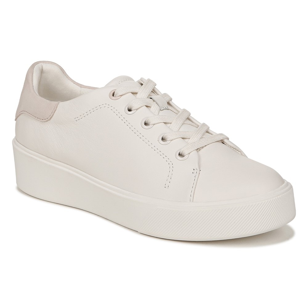 Naturalizer Morrison 2.0 Lace Up Sneaker - Warm White/Rose Leather