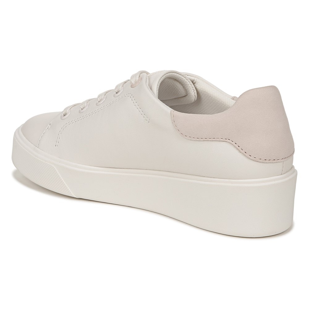 Naturalizer Morrison 2.0 Lace Up Sneaker - Warm White/Rose Leather