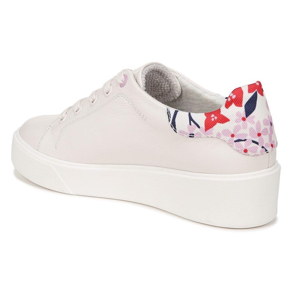 Naturalizer Morrison 2.0 Lace Up Sneaker - White Lilac Leather