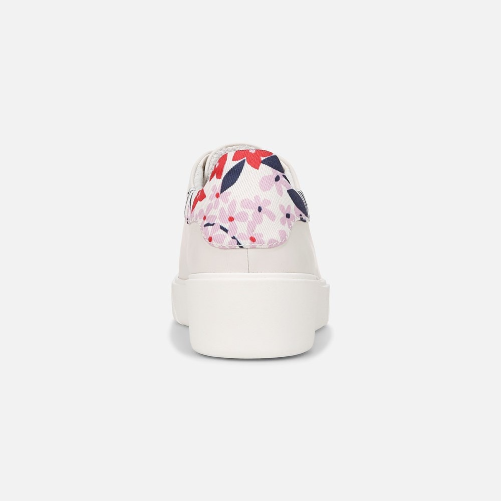 Naturalizer Morrison 2.0 Lace Up Sneaker - White Lilac Leather