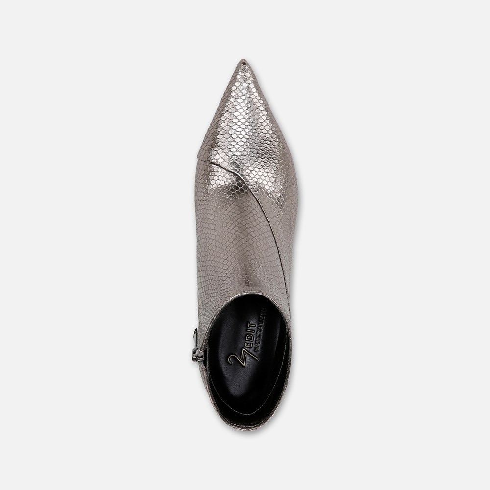 Naturalizer 27 EDIT Esme Bootie - Silver Leather