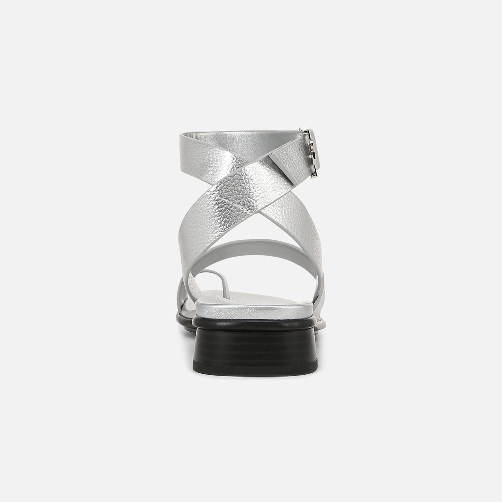 Naturalizer Birch Sandal - Silver Faux Leather