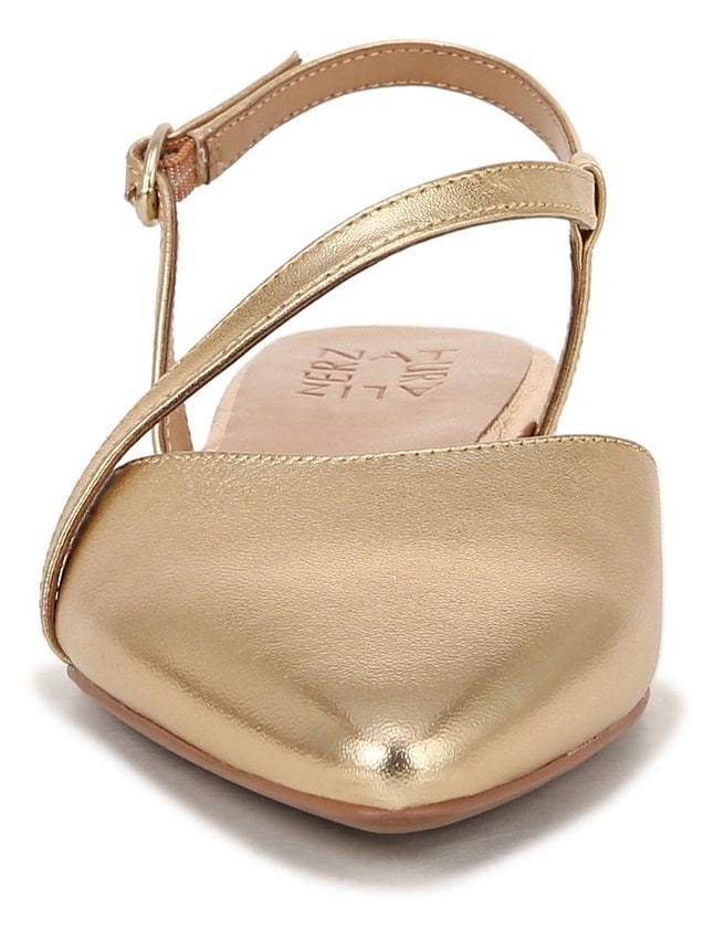 Naturalizer Hawaii Slingback Flat - Dark Gold Leather