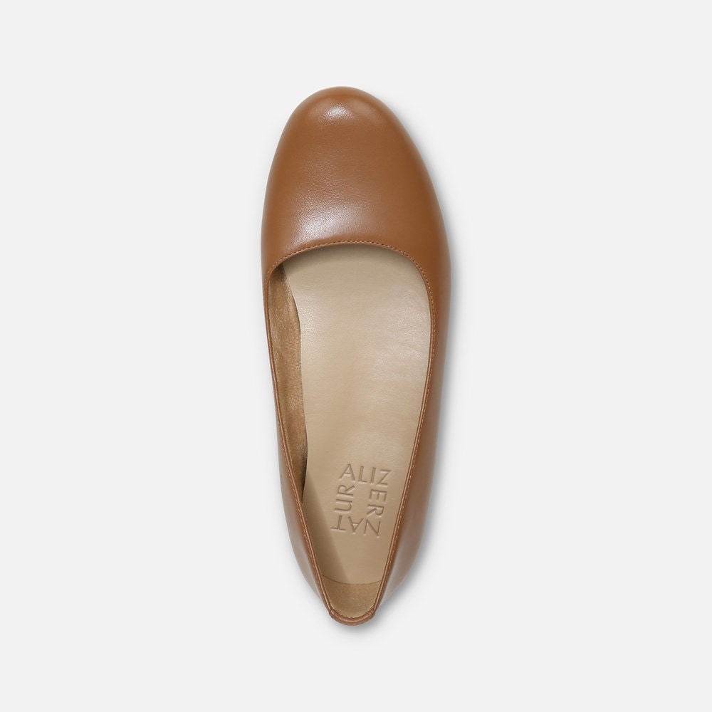 Naturalizer Maxwell Ballet Flat - English Tea Leather