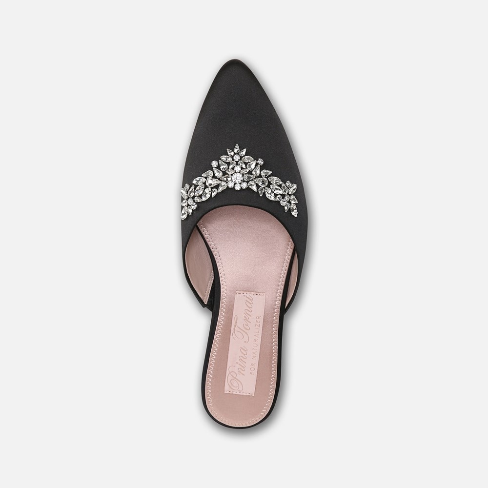 Naturalizer Pyaar Mule - Black Fabric