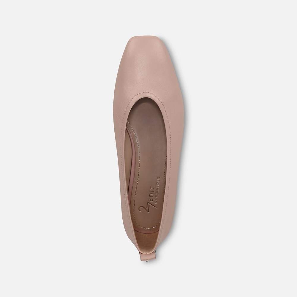 Naturalizer 27 Edit Carla Flat - Cameo Blush Leather