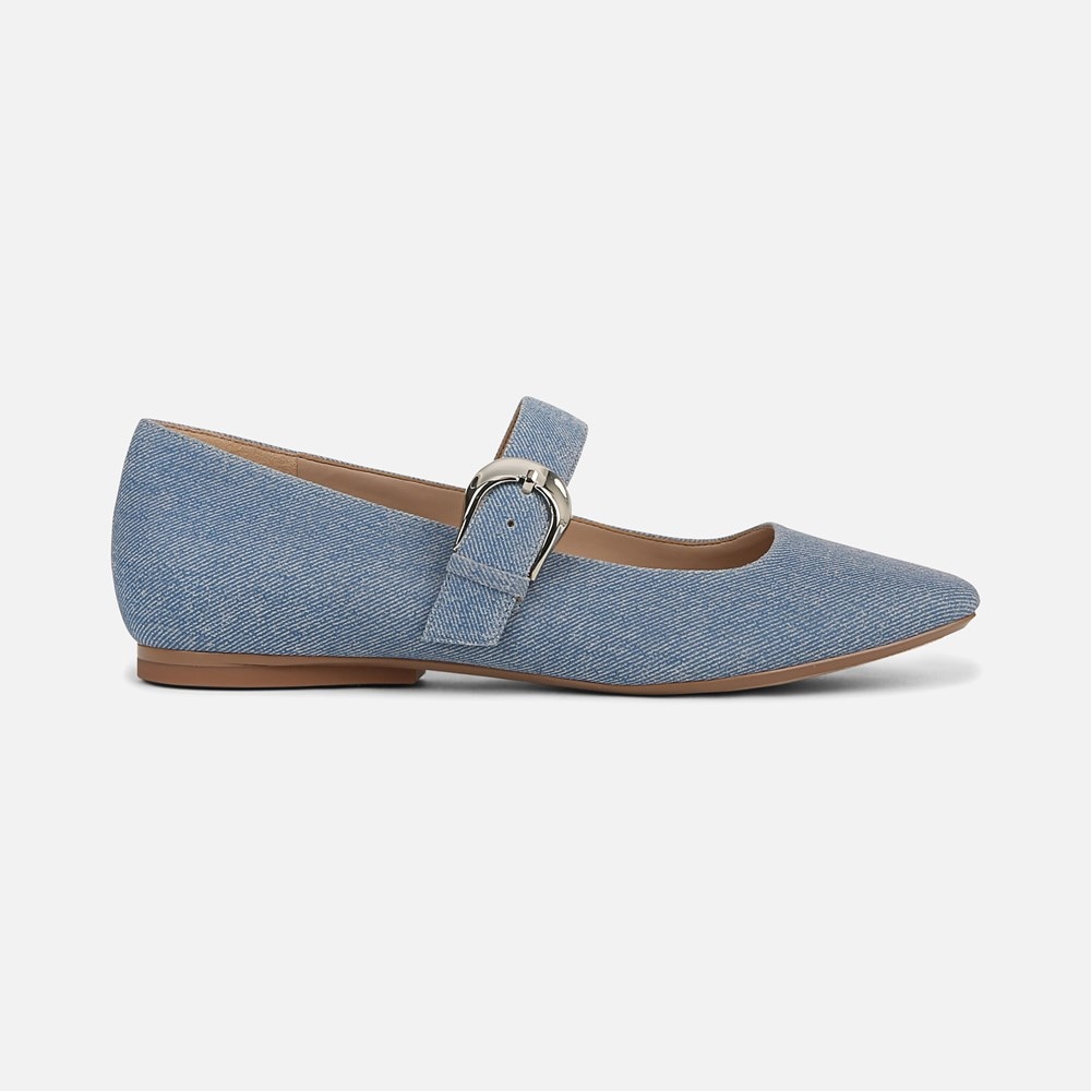 Naturalizer 27 EDIT Carter Mary Jane - Denim Blue Suede