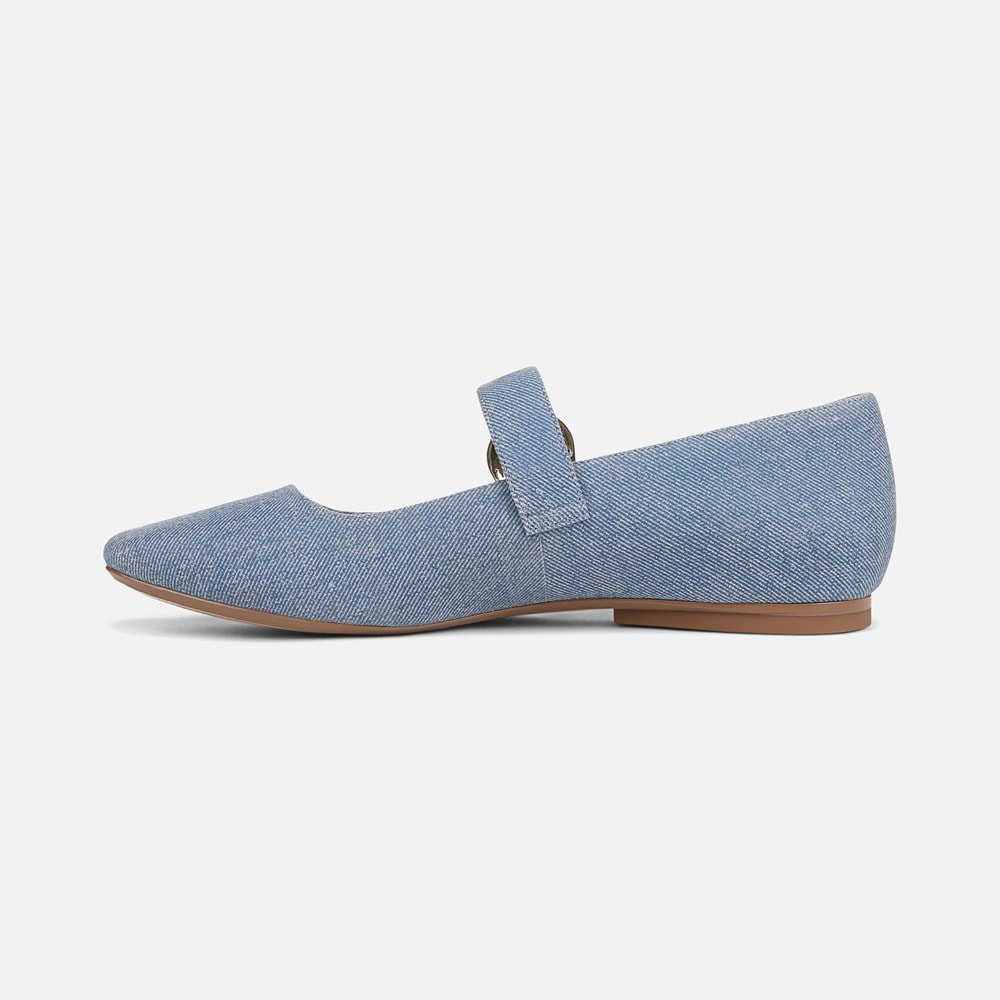 Naturalizer 27 EDIT Carter Mary Jane - Denim Blue Suede