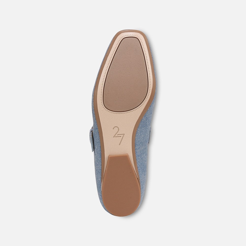 Naturalizer 27 EDIT Carter Mary Jane - Denim Blue Suede