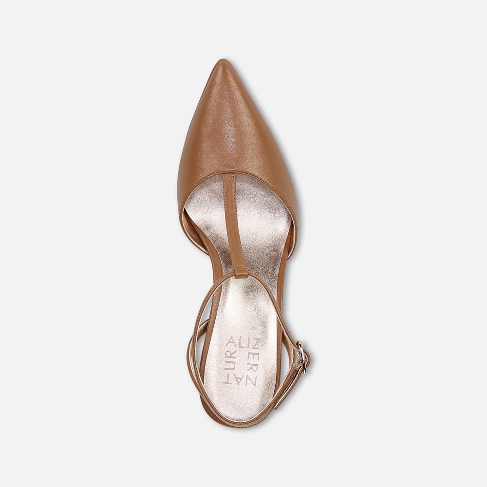 Naturalizer Astrid Pump - Café Leather