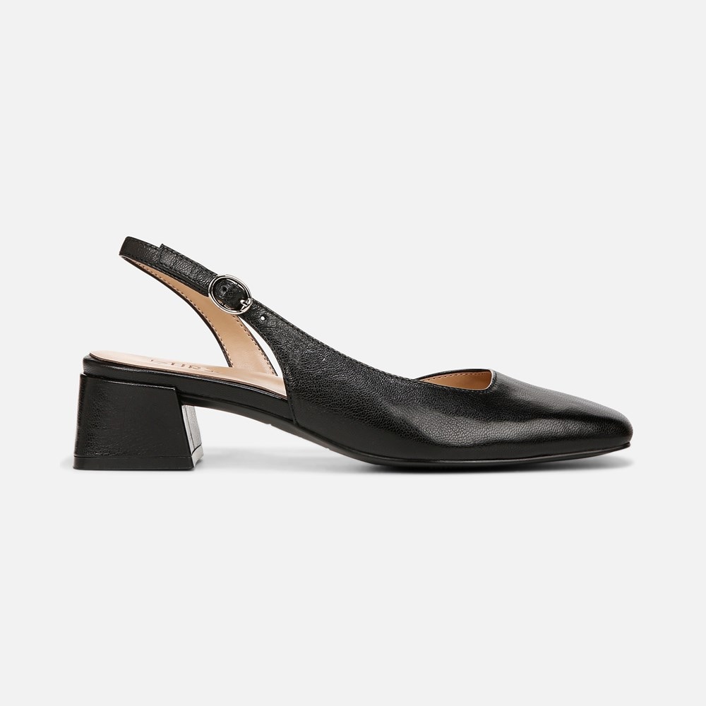 Naturalizer Jayla Slingback Pump - Black Leather