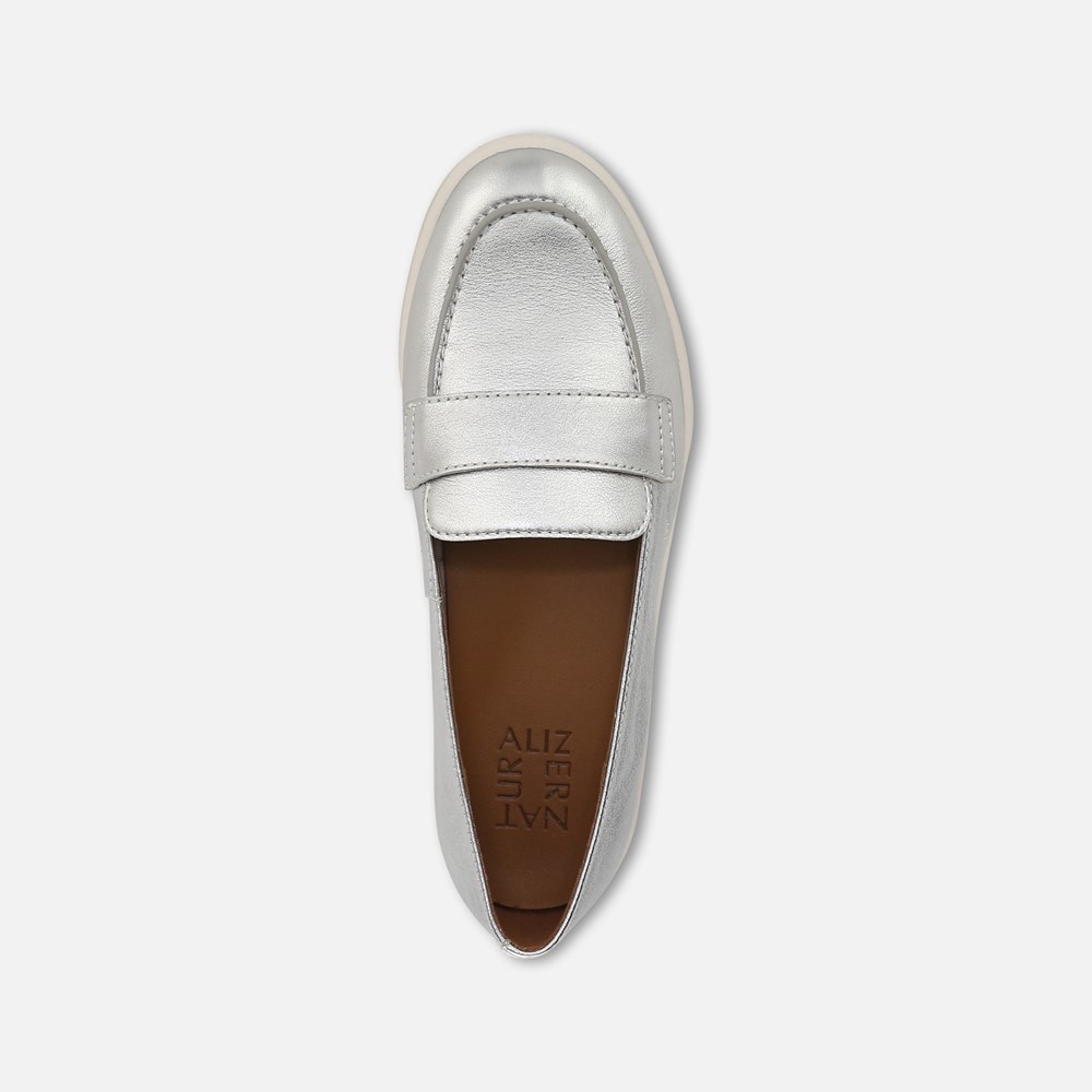 Naturalizer Karis Loafer - Silver Leather