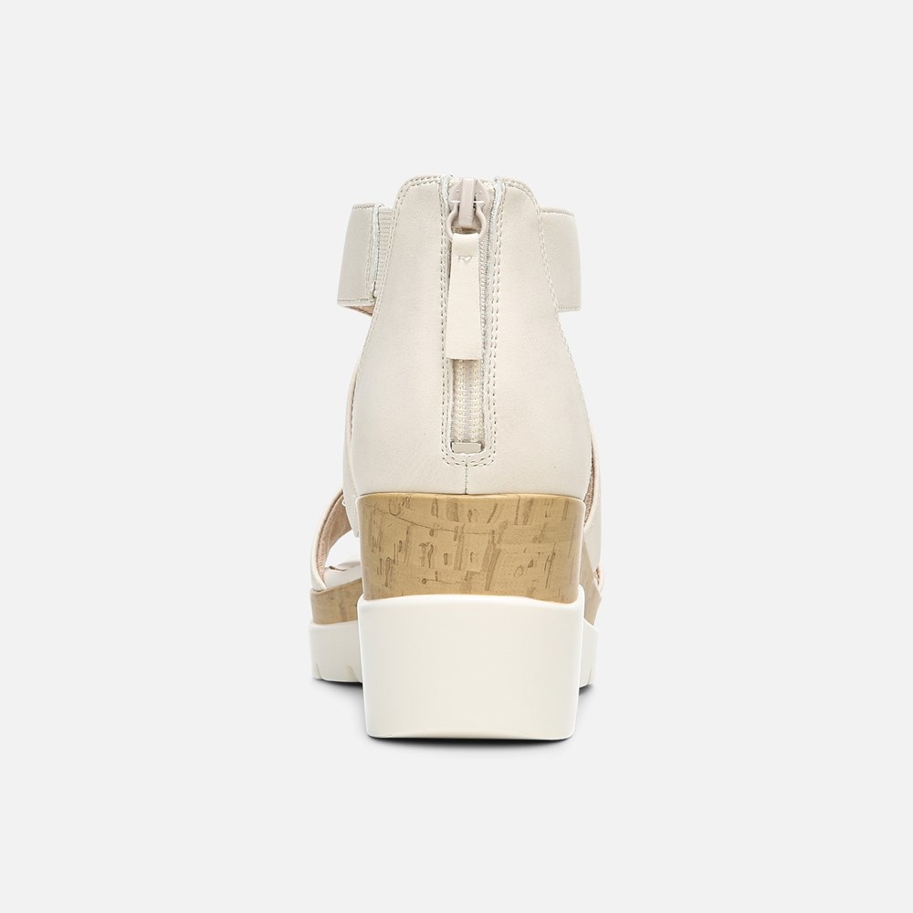 Naturalizer Soul Goodtimes Wedge Sandal - Porcelain Synthetic