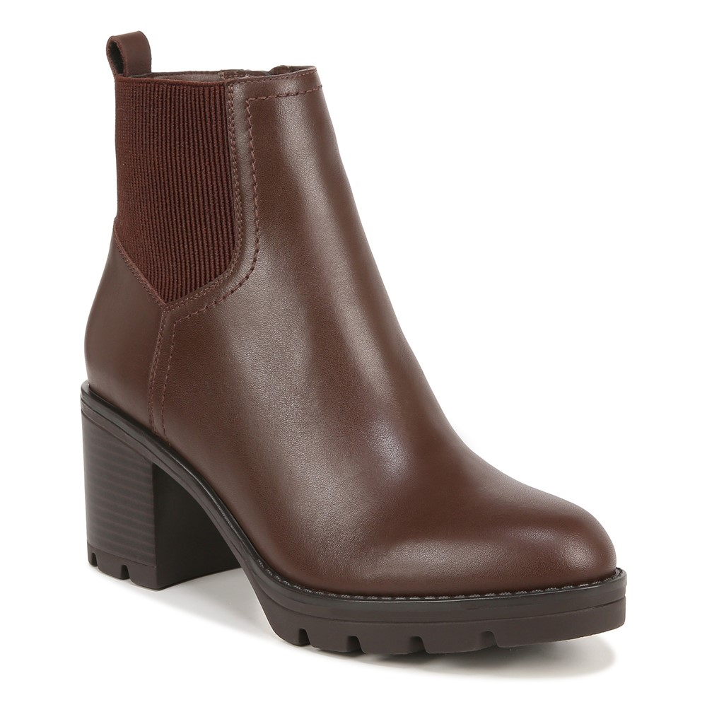 Naturalizer Verney Weatherproof Boot - Chocolate Leather Brown
